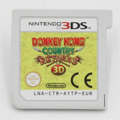 Donkey Kong Country Returns 3D - Cartridge - Nintendo 3DS (ENG) (A Grade) (Used)